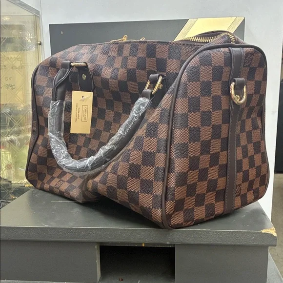 Checkered bag